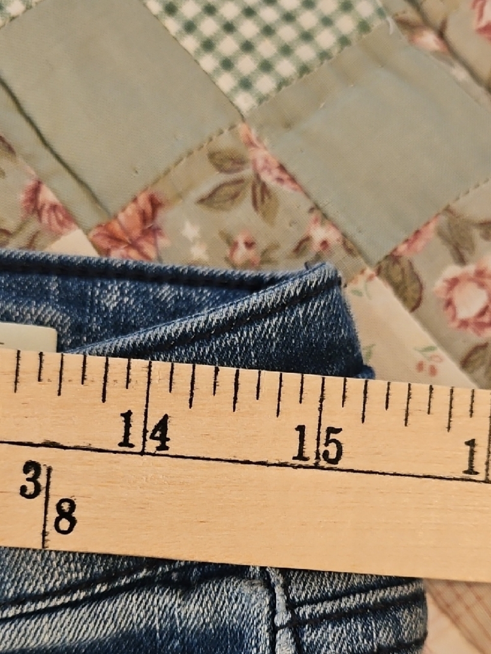 Vintage America Boho Skinny Ankle w/ Floral Trellis Embroidery - Picture 4 of 9